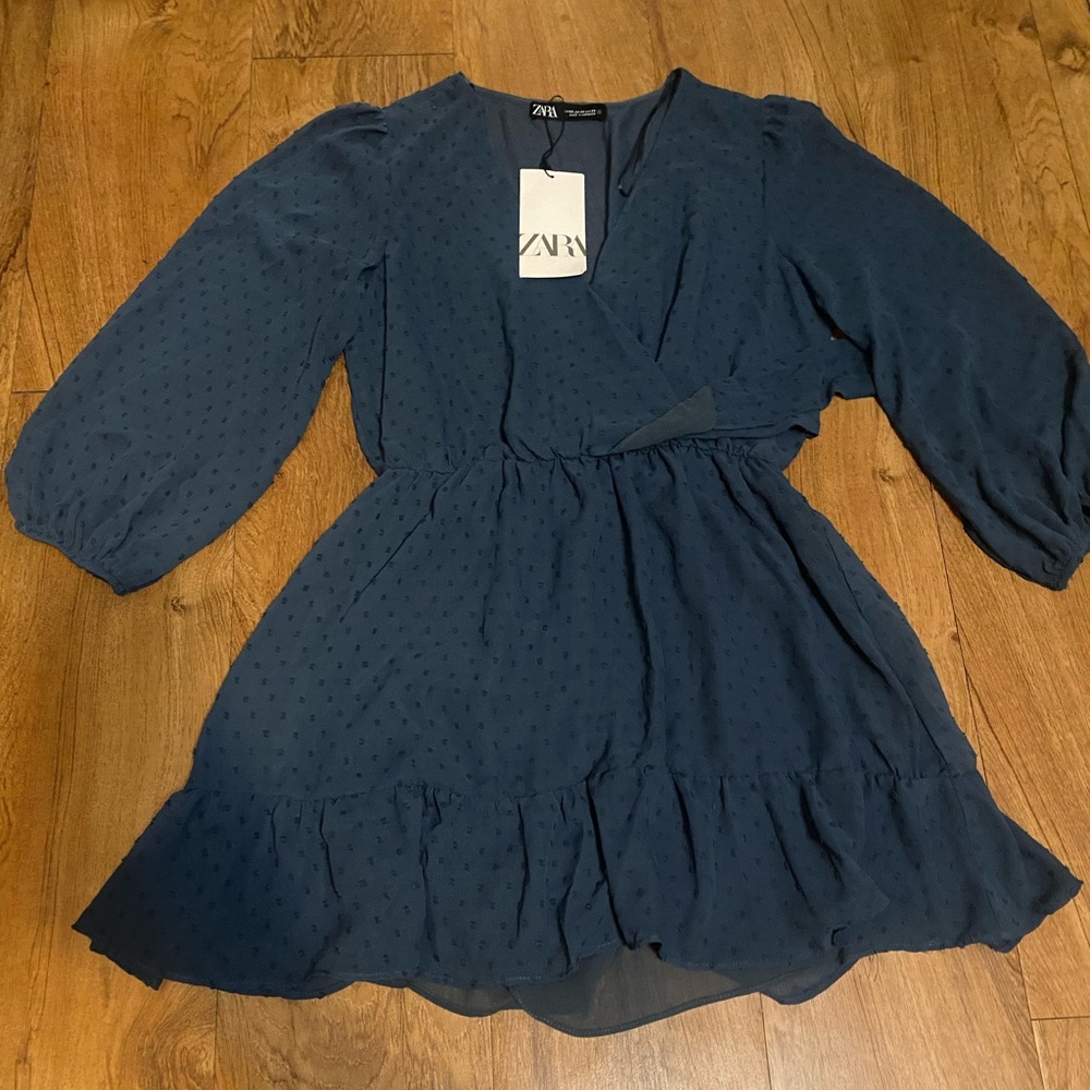 NWT Navy blue Zara romper